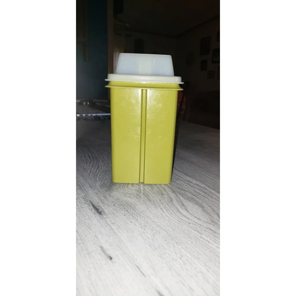 Vintage Tupperware Pickle A-Way Avocado Green Container Strainer 1330-5 Retro